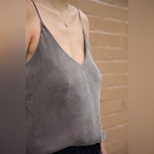 Ozma 90’s Grey Bias Camisole